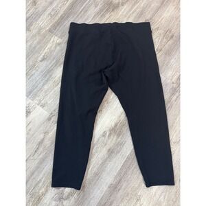 Daily Ritual Black Pointe Leggings‎ High Waist Stretch XXL